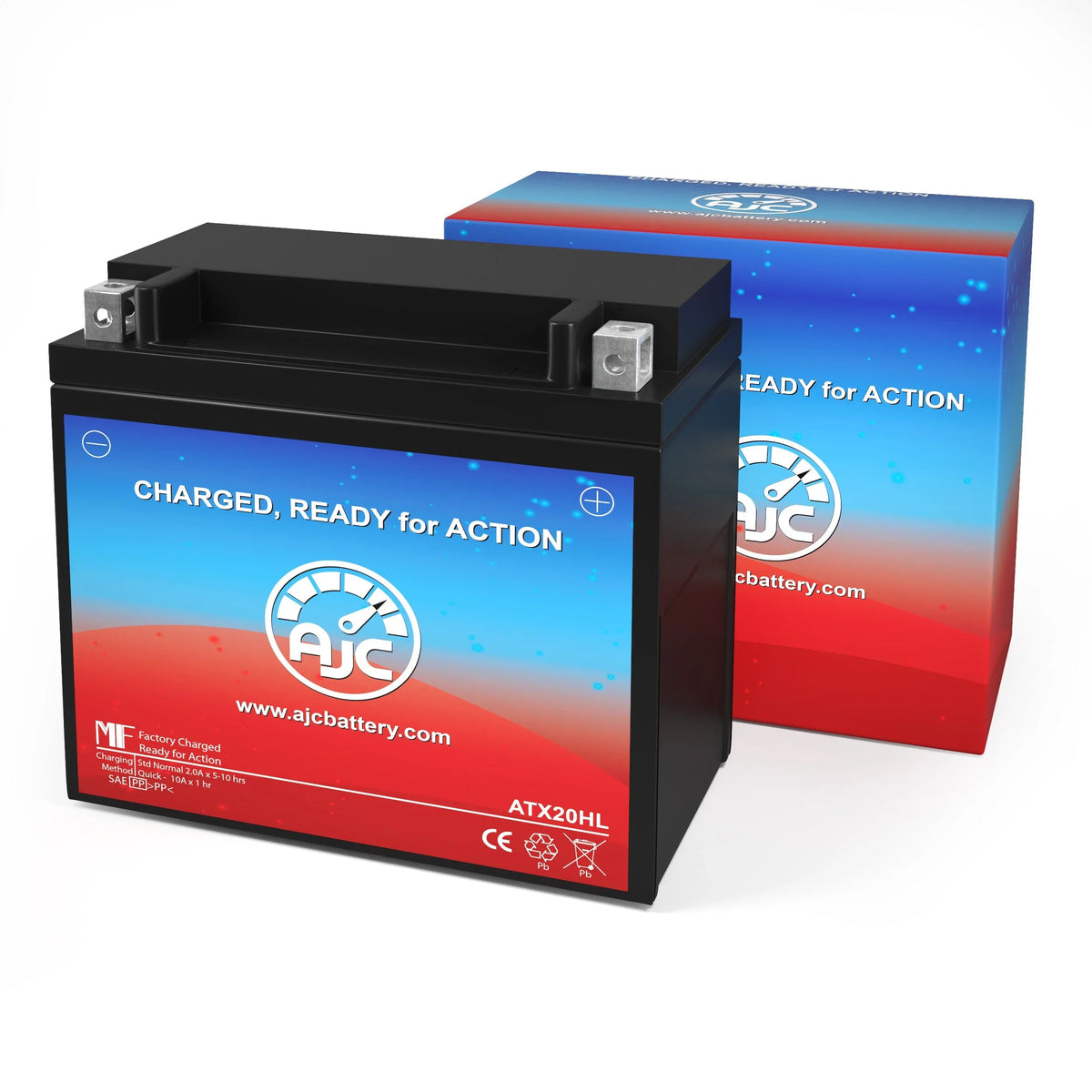 Yamaha FX10MT FX Nytro MTX 1049CC 12V Snowmobile Replacement Battery (2008-2010) - This Is an AJC Brand Replacement