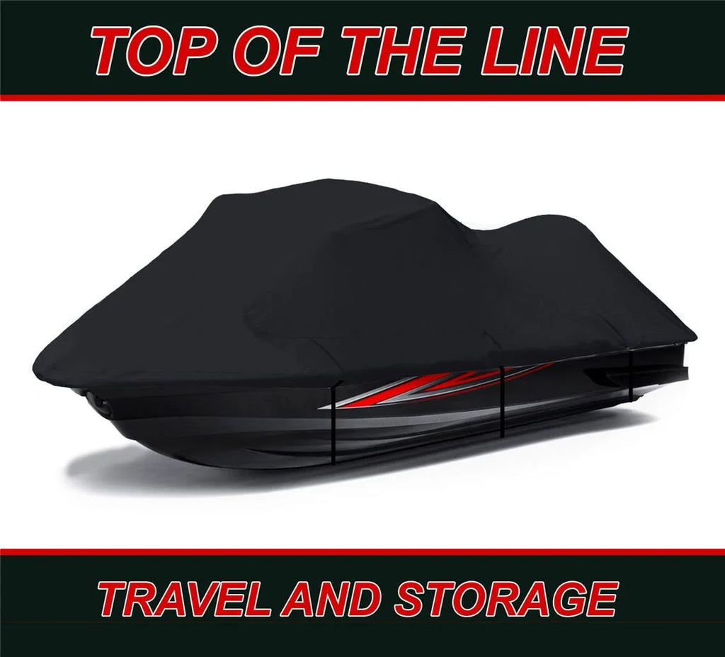 BLACK 600 DENIER JetSki wrap appropriate for Kawasaki Ultra 300X 2011 2012 2013 Jet Ski PWC Watercraft wrap