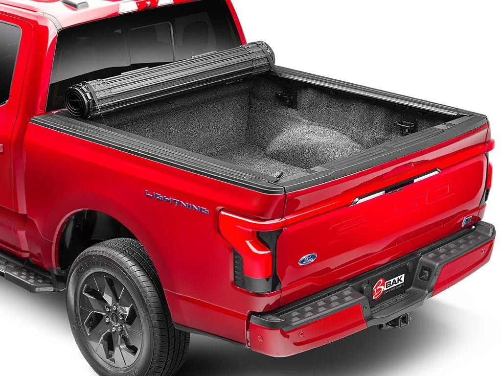 BAK by RealTruck Revolver X4s Hard Rolling Truck Bed Tonneau shield | 80338 | matching with 2021 - 2023  F-150 8' 2" Bed (97.6")