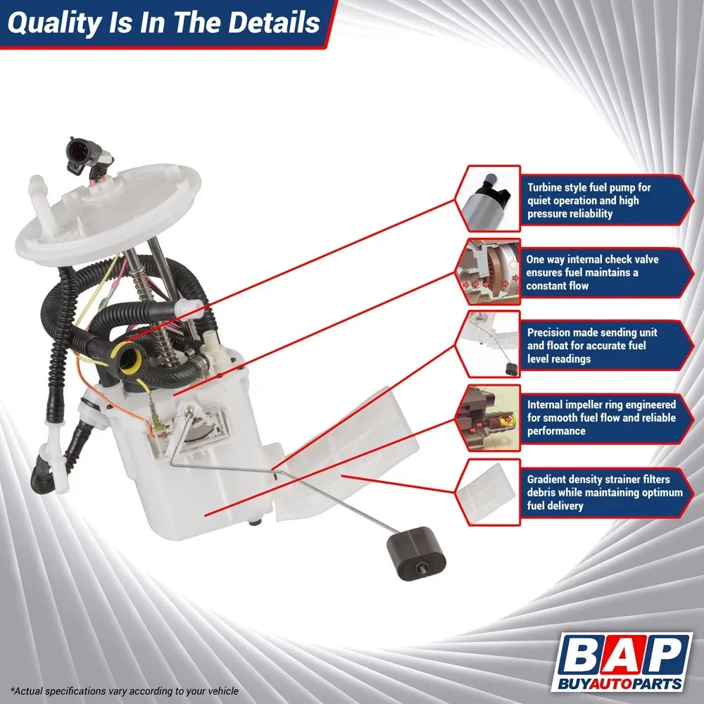 For Cadillac DeVille Eldorado Seville 1997 Complete Fuel Pump Assembly - Buyautoparts