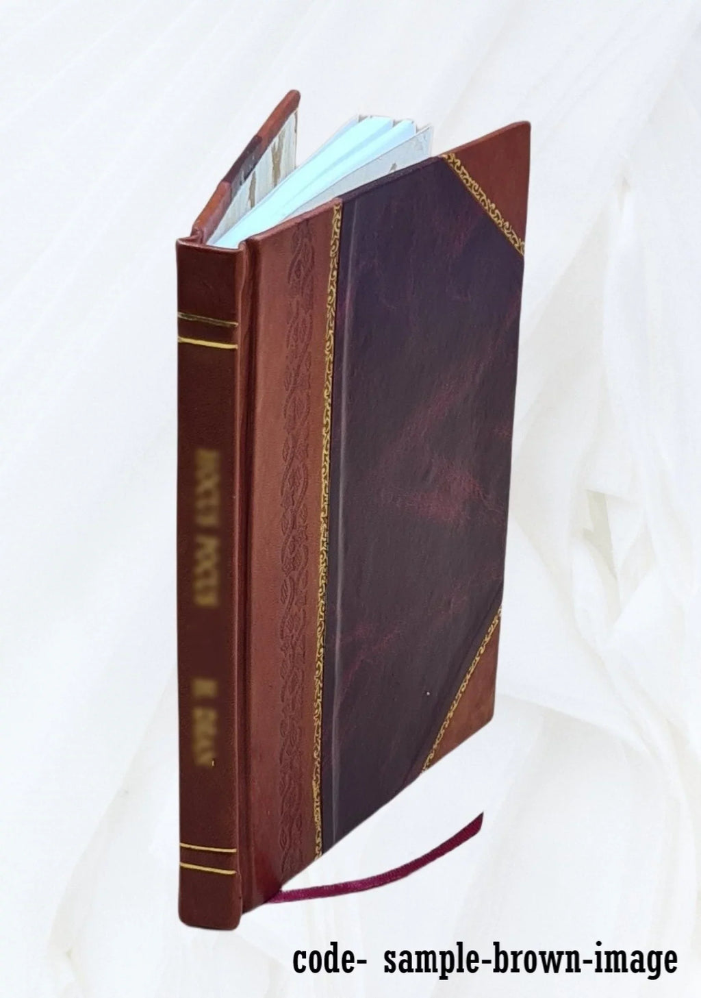 2 1800 [Leather Bound]. Institutiones iuris canonici : in tres partes, ac sex tomos distributae : quibus vetus et nova ecclesiae disciplina et mutationum causae enarrantur T