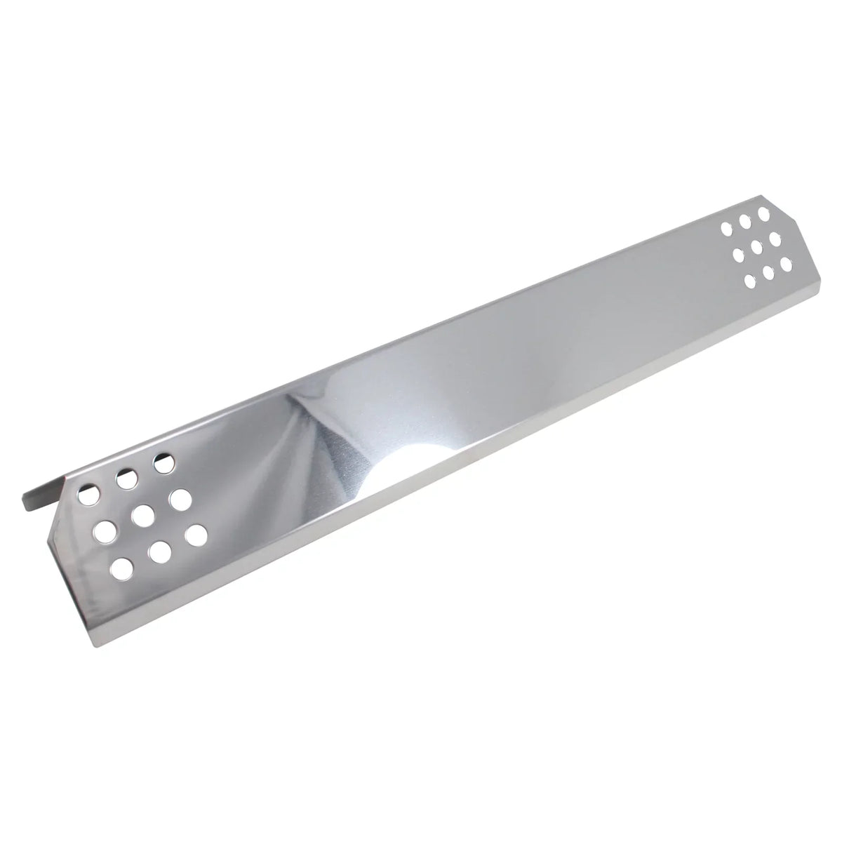 2-Pack BBQ Grill Heat Shield Plate Tent Replacement Parts for Nex 720-0336D - appropriate Barbeque Stainless Steel Flame Tamer, Guard, Deflector, Flavorizer Bar, Vaporizer Bar, Burner protector 16 1/8"
