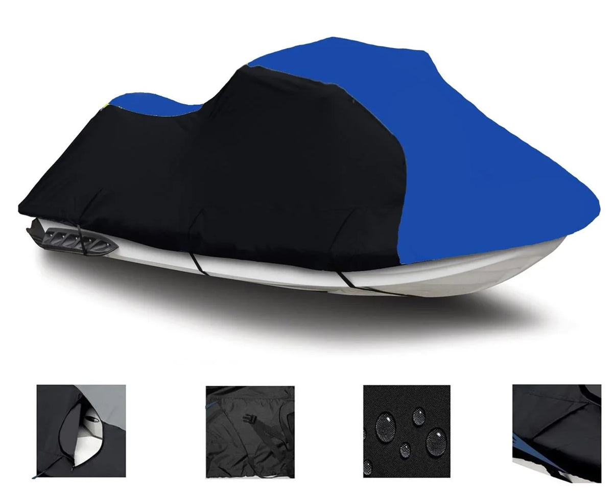 BLACK / BLUE HEAVY-DUTY, TOP OF THE LINE shield matching for 1992 1993 1994 1995 POLARIS SL 650 PWC JET SKI shield 1-2 Seater