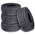 Set of 4 Lionhart Lionclaw HT LT 265/70R18 124/121S 10-PLY All Season Highway Tires LHSTHT1870010 / 265/70/18 / 2657018 Fits: 2011-20 Chevrolet Silverado 2500 HD LTZ, 2011-15 GMC Sierra 2500 HD Denali