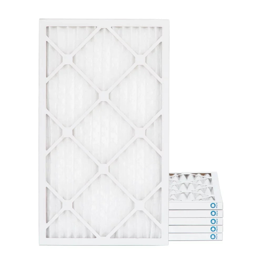 6 Pack. 12x24x1 MERV 8 Pleated AC Furnace Air Filters