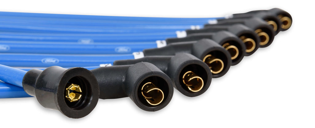Scott Drake C5OZ-12259-BL8 289-302 8mm  Logo Ignition Wires